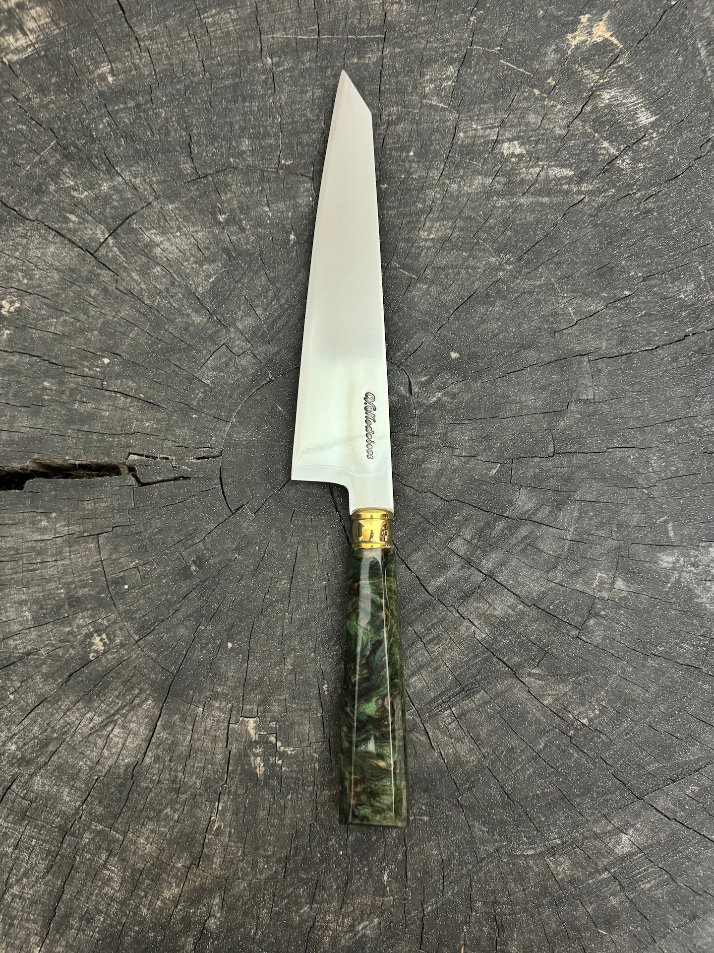 8&quot; Branca Knife, Custom Block, SS440 - 210mm