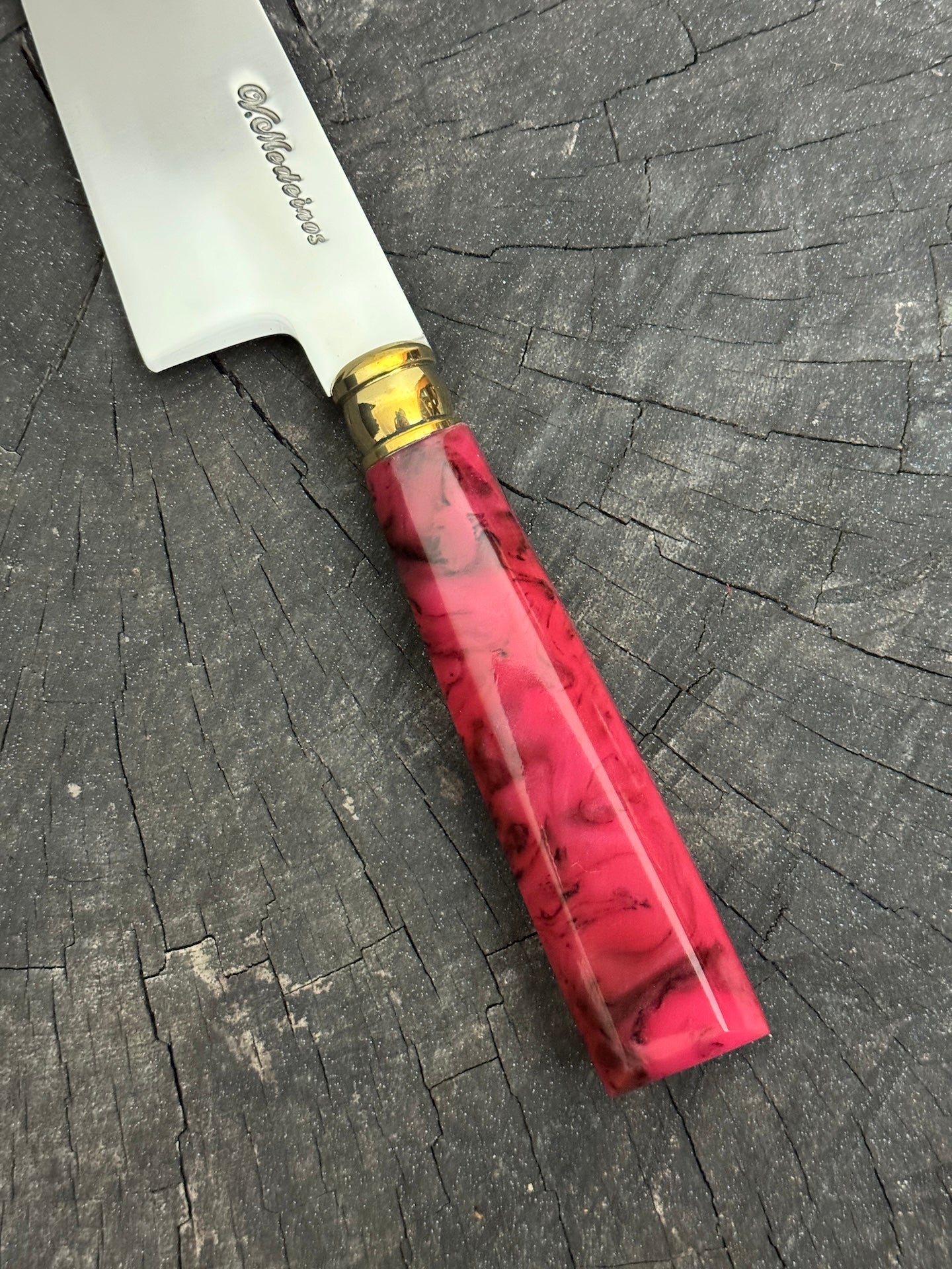 8&quot; Branca Knife, Custom Block, SS440 - 210mm