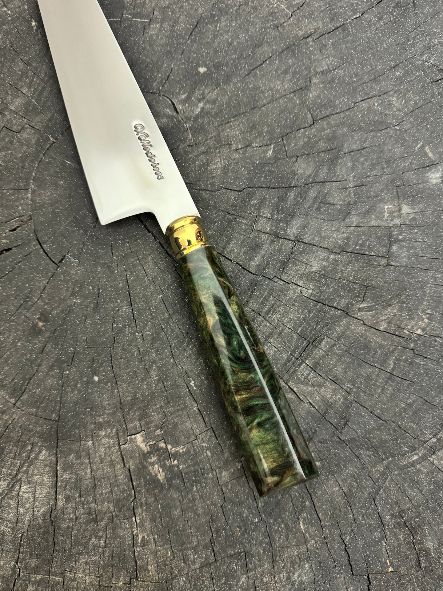 8&quot; Branca Knife, Custom Block, SS440 - 210mm