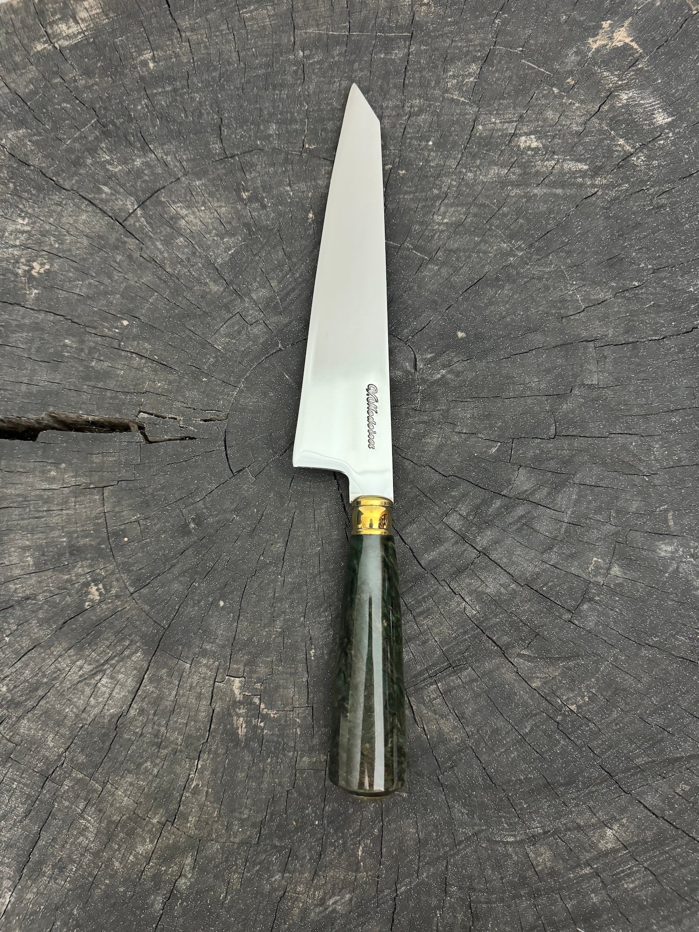 8&quot; Branca Knife, Custom Block, SS440 - 210mm