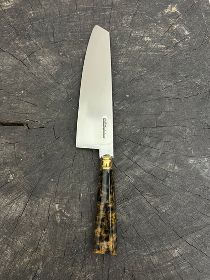 8&quot; Kultura Knife, Custom Block, SS440 - 200mm