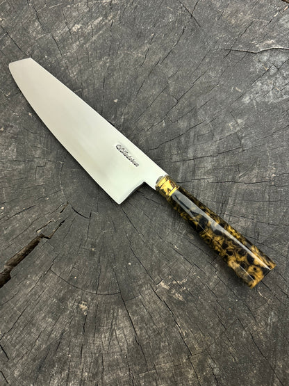 8&quot; Kultura Knife, Custom Block, SS440 - 200mm