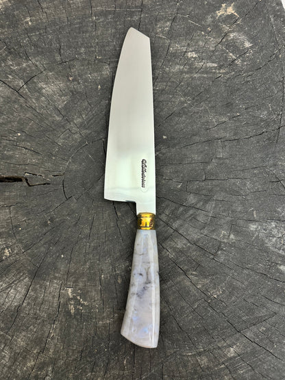 8&quot; Kultura Knife, Custom Block, SS440 - 200mm