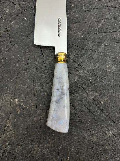 8&quot; Kultura Knife, Custom Block, SS440 - 200mm