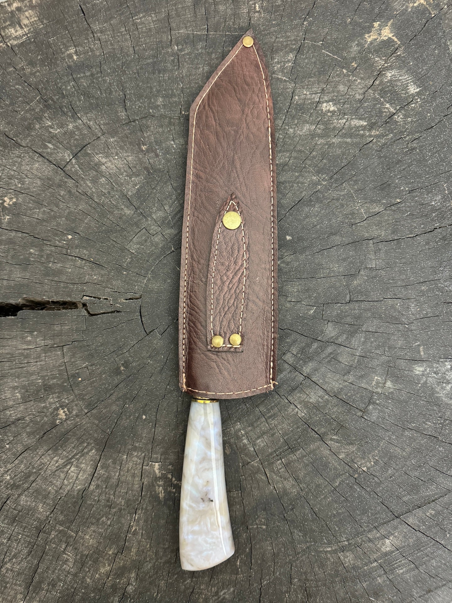 8&quot; Kultura Knife, Custom Block, SS440 - 200mm