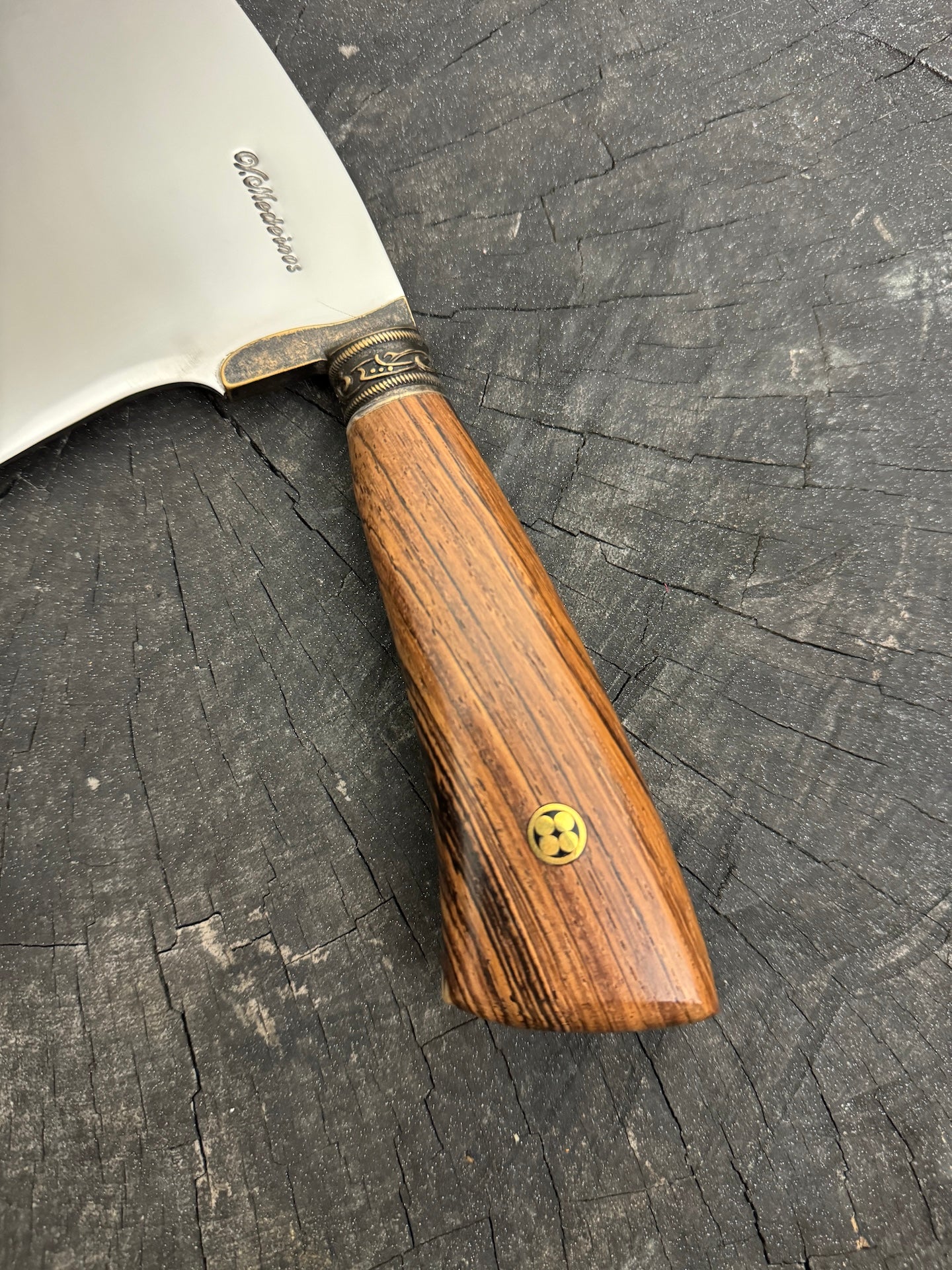 8&quot; Cutelo / Cleaver, Jacaranda Hardwood, SS440 - 190mm