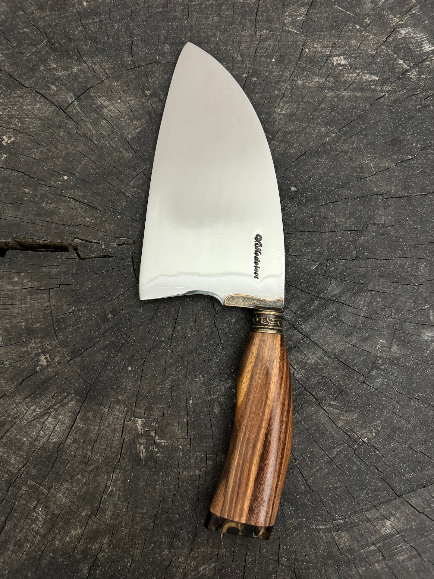 8&quot; Cutelo / Cleaver, Jacaranda Hardwood, SS440 - 190mm