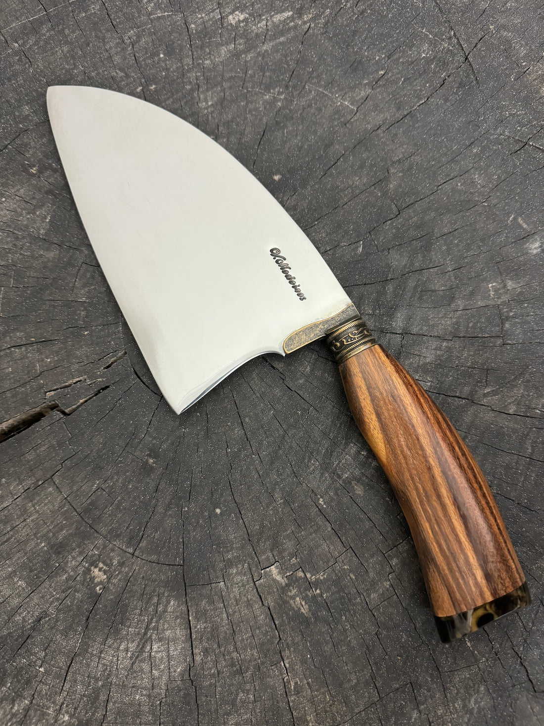 8&quot; Cutelo / Cleaver, Jacaranda Hardwood, SS440 - 190mm