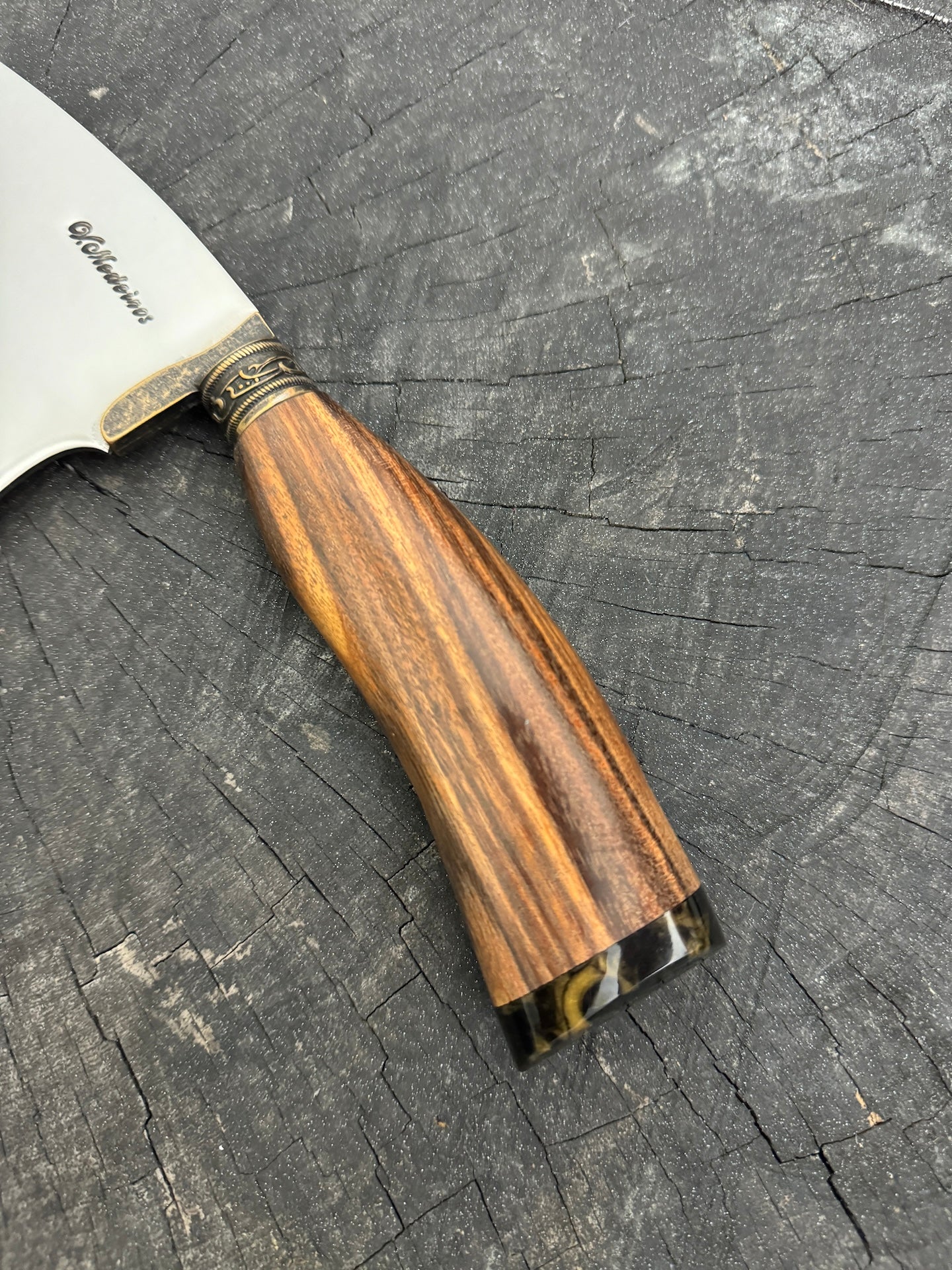 8&quot; Cutelo / Cleaver, Jacaranda Hardwood, SS440 - 190mm