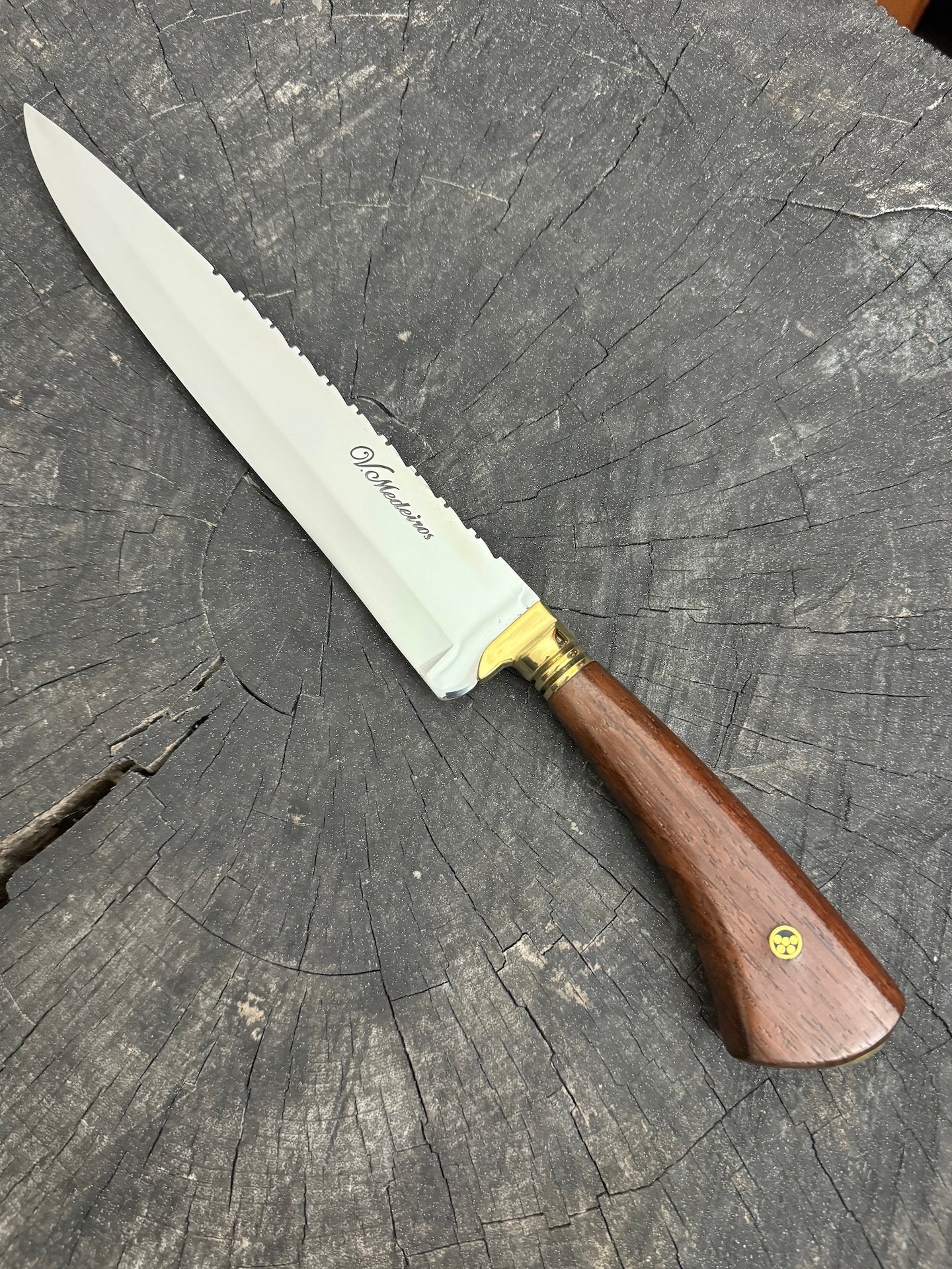 10&quot; Chef Knife, Imbuia Hardwood, SS420 - 250mm