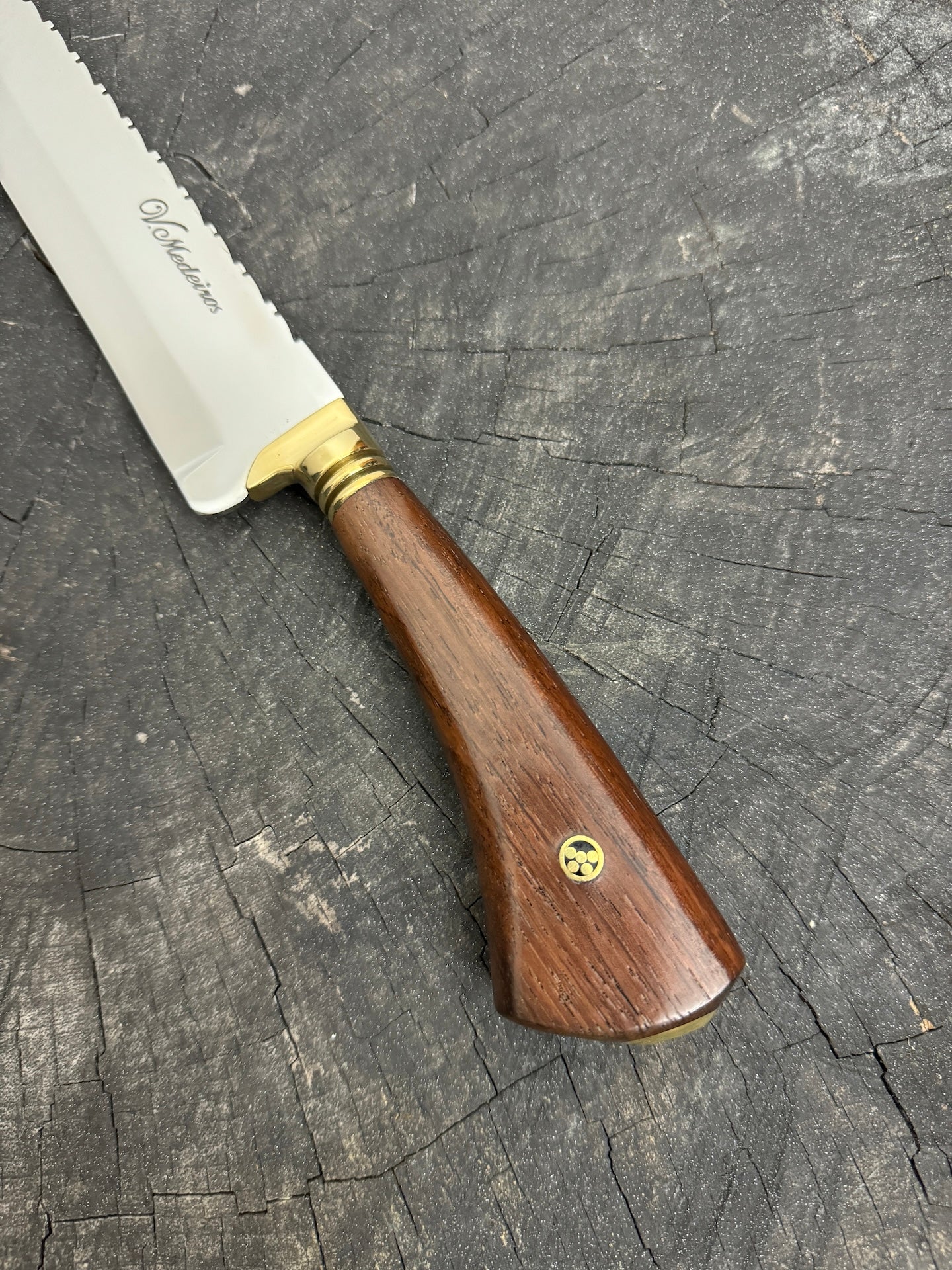 10&quot; Chef Knife, Imbuia Hardwood, SS420 - 250mm