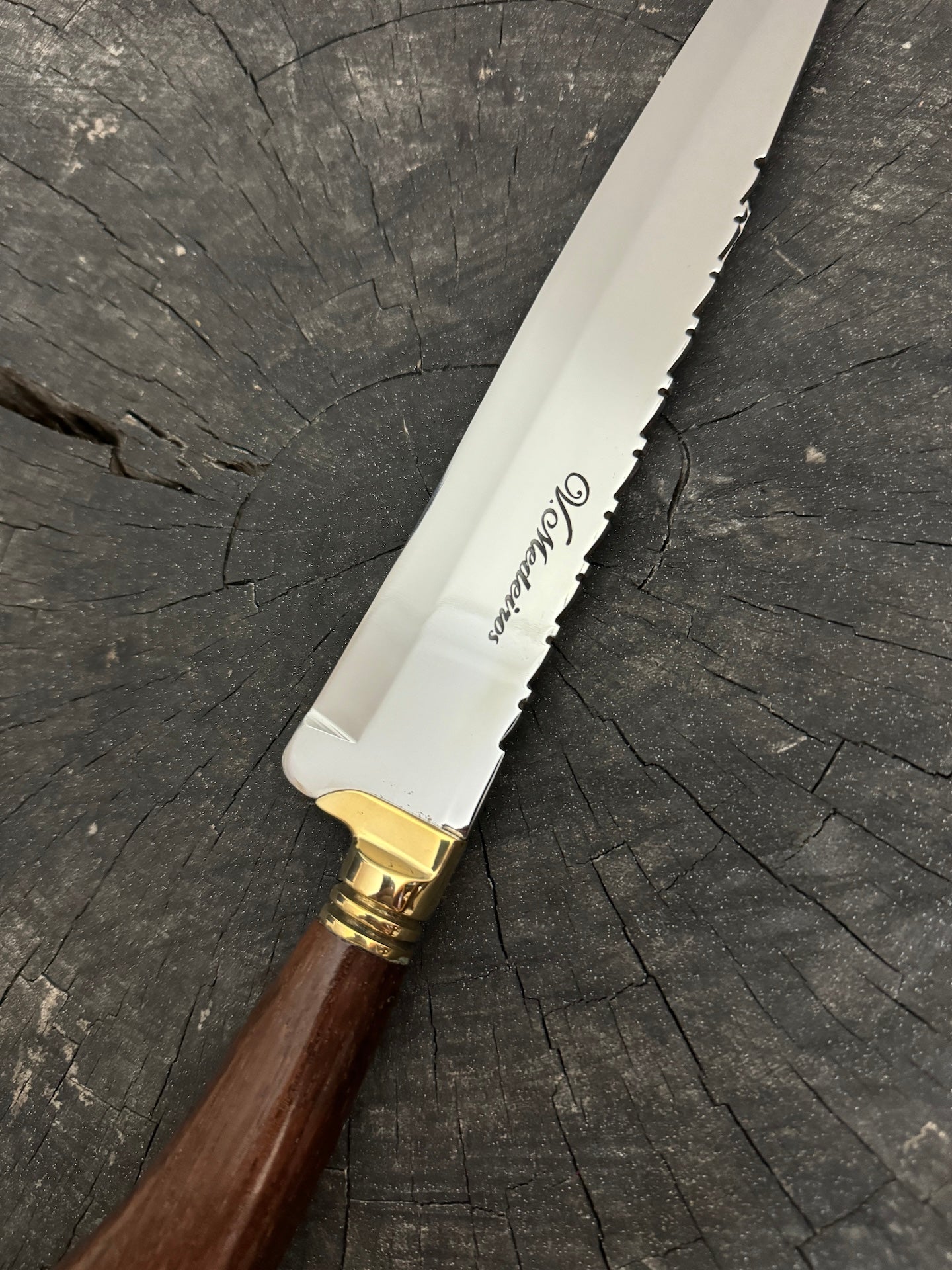 10&quot; Chef Knife, Imbuia Hardwood, SS420 - 250mm