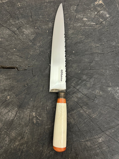 10&quot; Chef Knife, Ostrich Bone, SS420 - 250mm