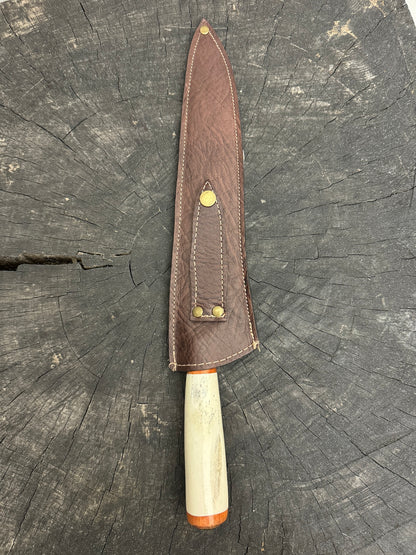 10&quot; Chef Knife, Ostrich Bone, SS420 - 250mm