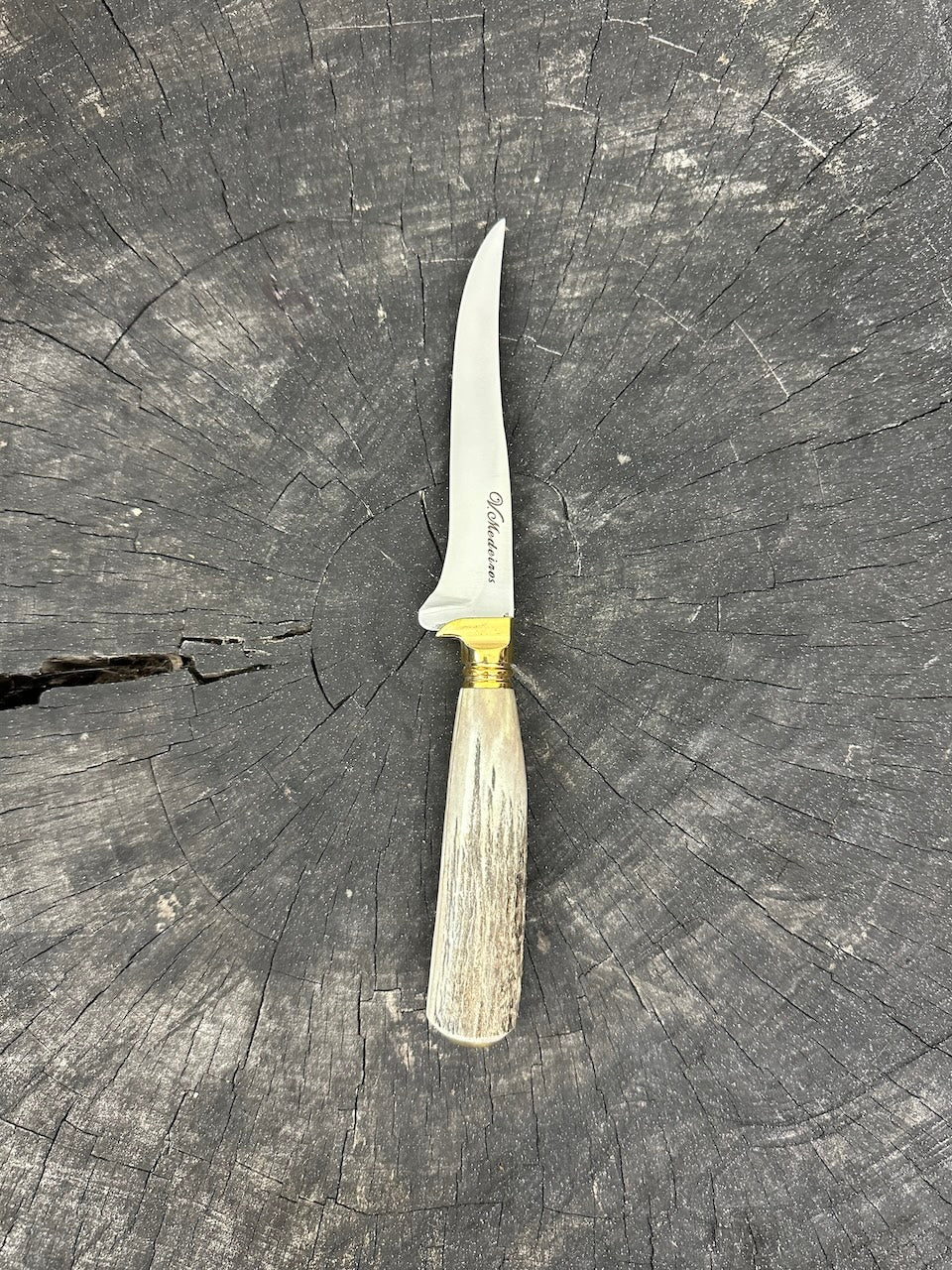 5&quot; Boning Knife, Deer Antler, SS420 - 130mm