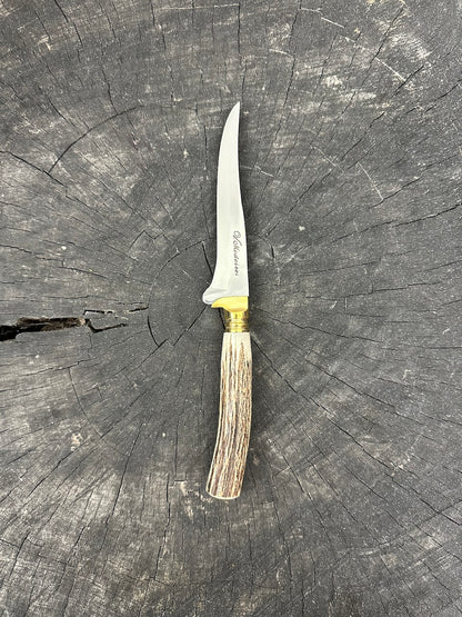 5&quot; Boning Knife, Deer Antler, SS420 - 130mm