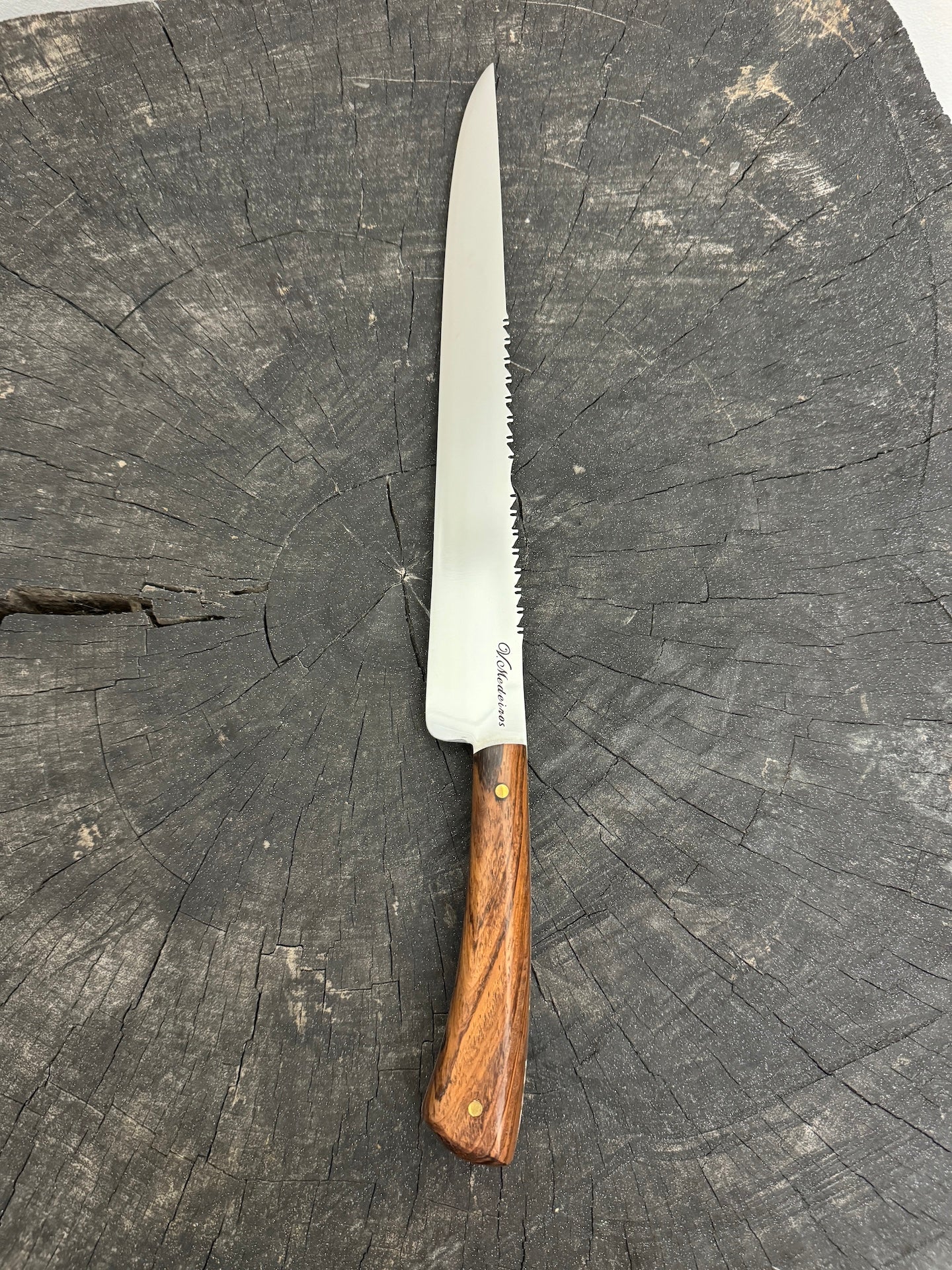 10&quot; Chimango Knife, Native Hardwood, SS440 - 250mm