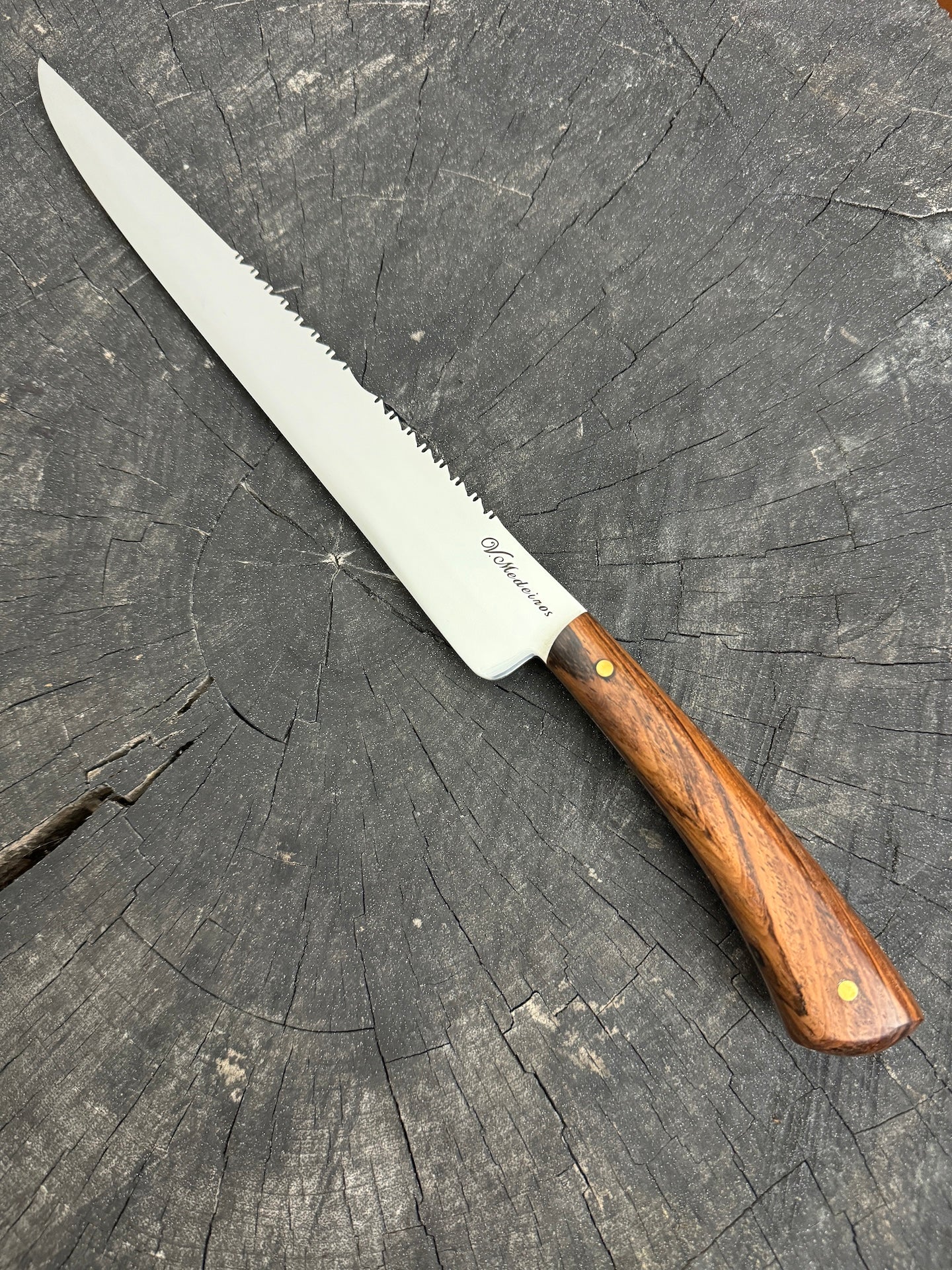 10&quot; Chimango Knife, Native Hardwood, SS440 - 250mm