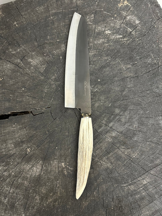 8" Kultura Knife, Deer Antler, RSS440 - 200mm