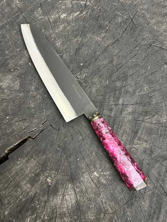 8" Kultura Knife, Custom Block, RSS440 - 200mm