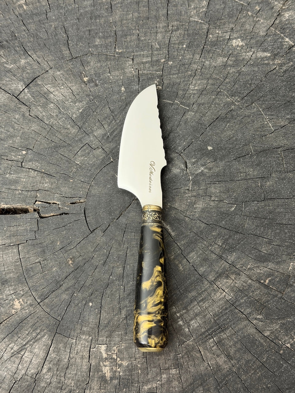 4” Skinner Knife, Predator Custom Block - SS420 - 105mm