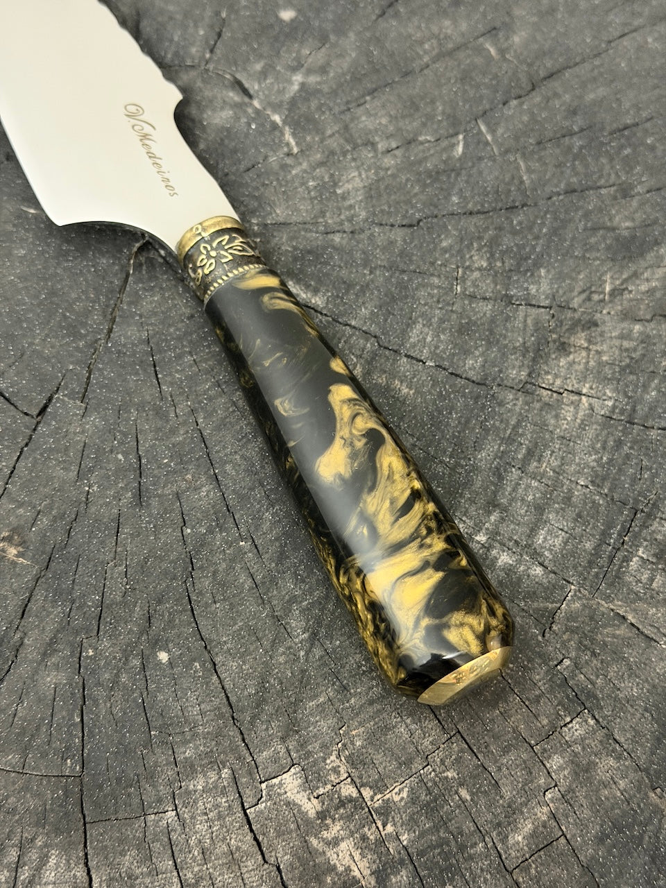 4” Skinner Knife, Predator Custom Block - SS420 - 105mm