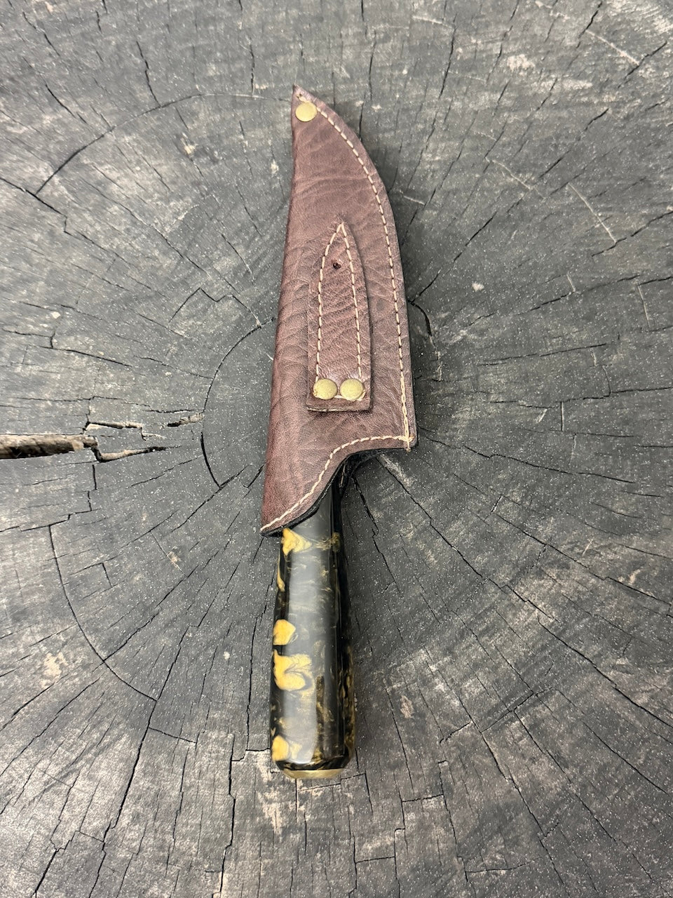4” Skinner Knife, Predator Custom Block - SS420 - 105mm