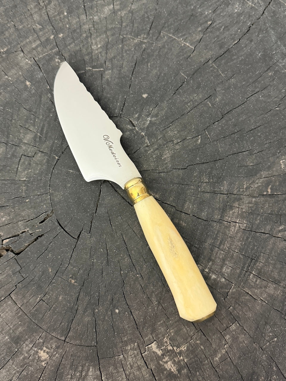 4” Skinner Knife, Ostrich Bone - SS420 - 105mm