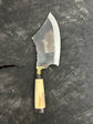 7" Cutelo Wild Cleaver, Ostrich Bone, RSS440 - 180mm