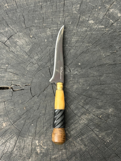 5" Boning Knife, Ostrich Bone &amp; Ipê Hardwood, HCS1070 - 130mm