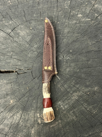 5" Boning Knife, Deer Antler, SS440 - 130mm