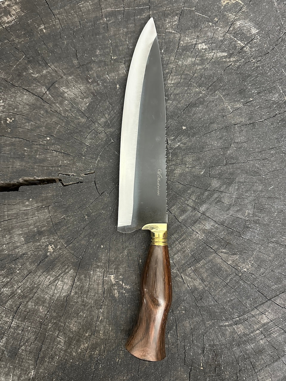 10&quot; Chef Picanha Knife, Native Hardwood, RSS440 - 250mm