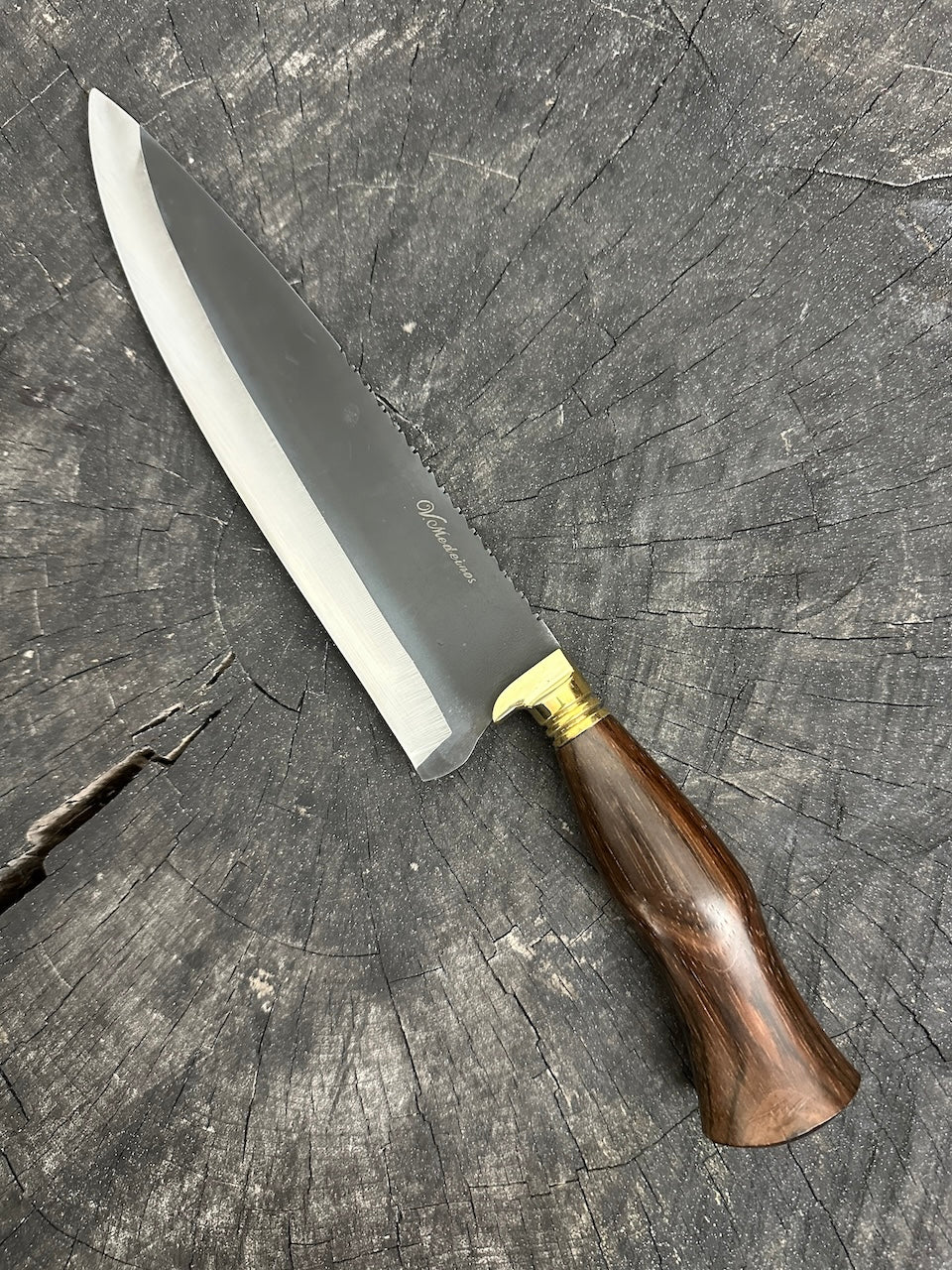 10&quot; Chef Picanha Knife, Native Hardwood, RSS440 - 250mm