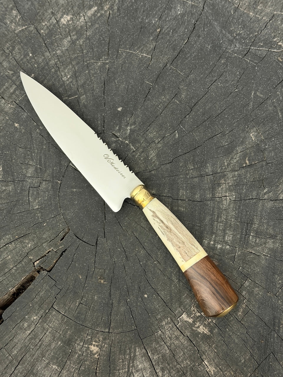 6" Utility Knife, Deer Antler, SS440 - 150mm