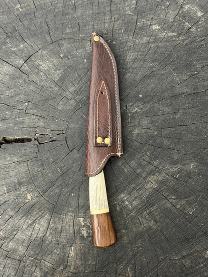 6" Utility Knife, Deer Antler, SS440 - 150mm