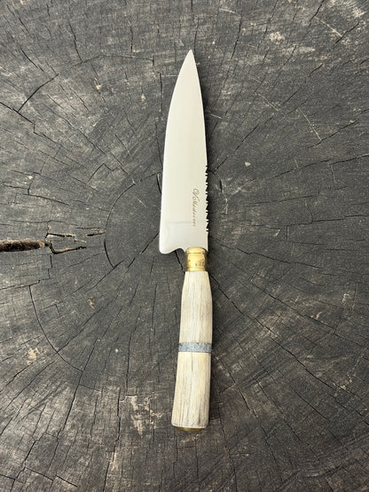 6" Utility Knife, Deer Antler, SS440 - 150mm
