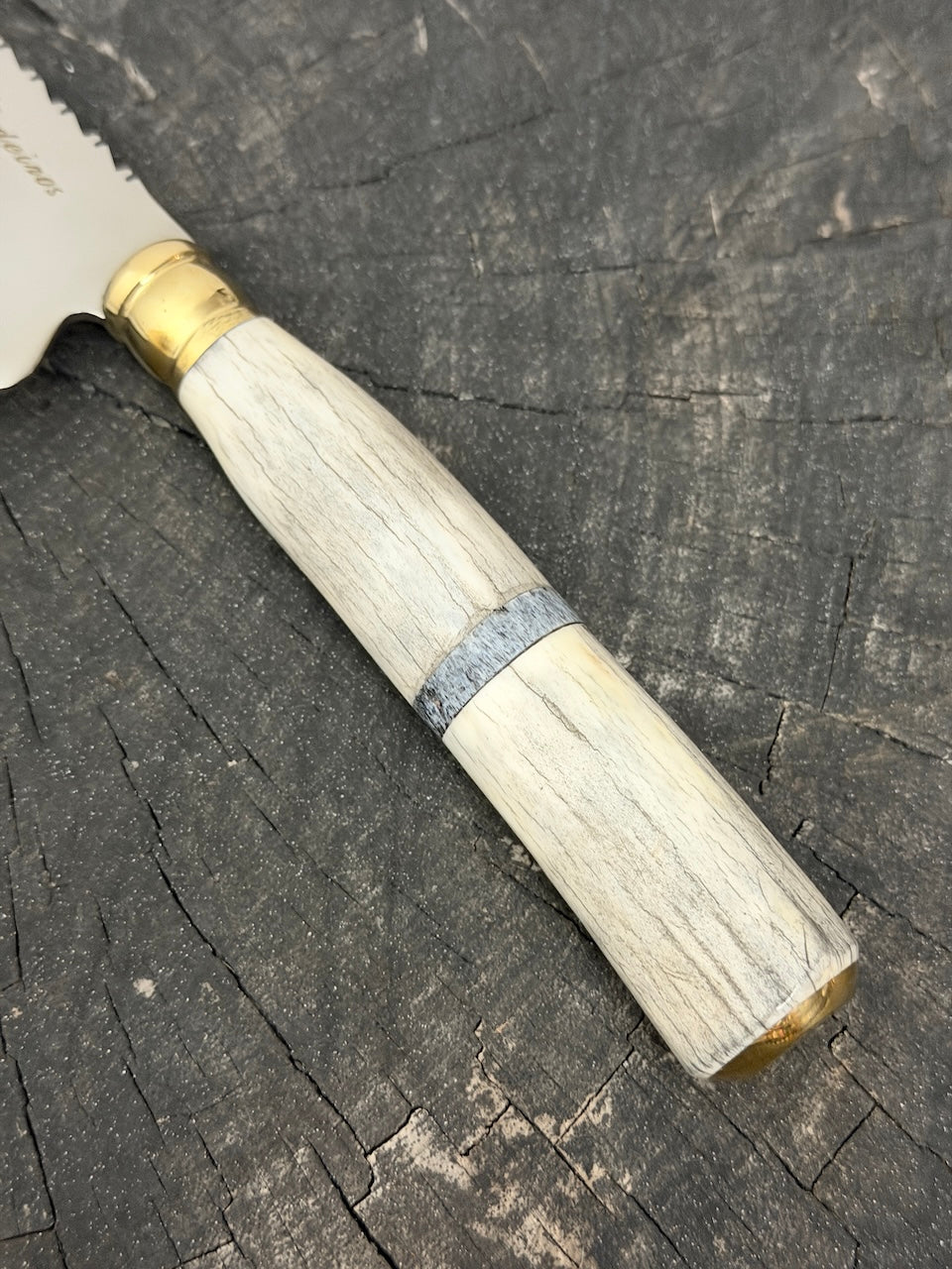 6" Utility Knife, Deer Antler, SS440 - 150mm