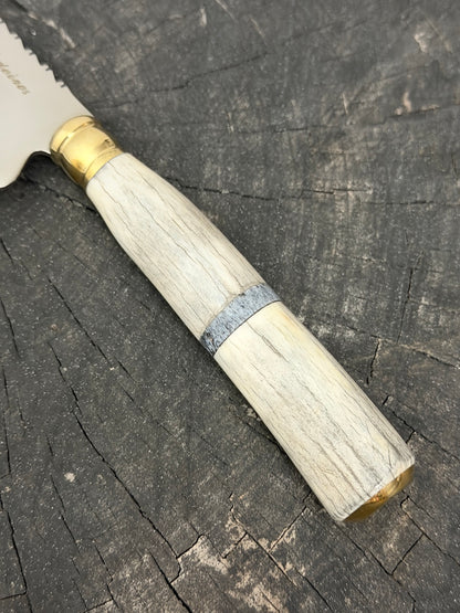6" Utility Knife, Deer Antler, SS440 - 150mm