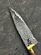 6" Damascus Knife, Jacaranda Hardwood, CS1095 15n20