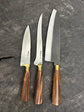 BBQ Knife Set, Jacaranda Hardwood, SS440 - 200mm