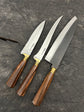 BBQ Knife Set, Jacaranda Hardwood, SS440 - 200mm