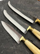 BBQ Knife Set, Ostrich Bone, SS440 - 200mm