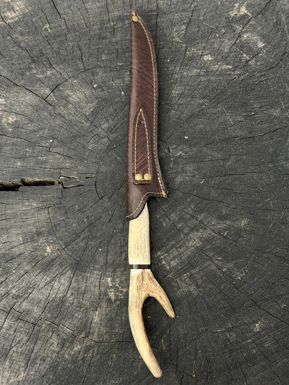 8" Boning Knife, Deer Antler Galheta, SS420 - 200mm
