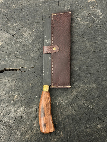 8" Chefs Cleaver, Native Ironwood, RSS440 - 200mm