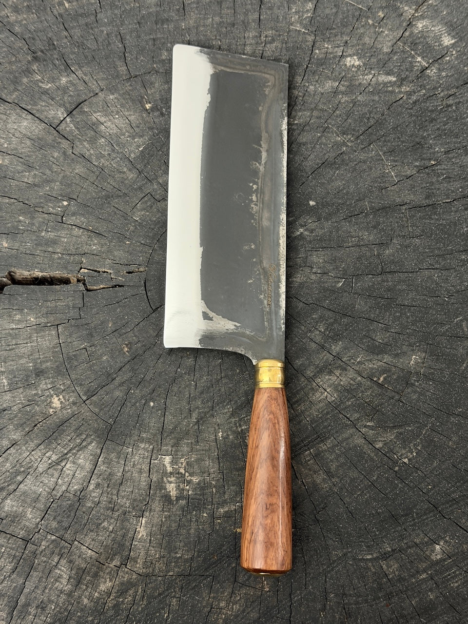 8" Chefs Cleaver, Native Ironwood, RSS440 - 200mm