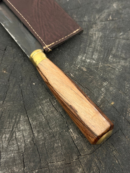 8" Chefs Cleaver, Native Ironwood, RSS440 - 200mm