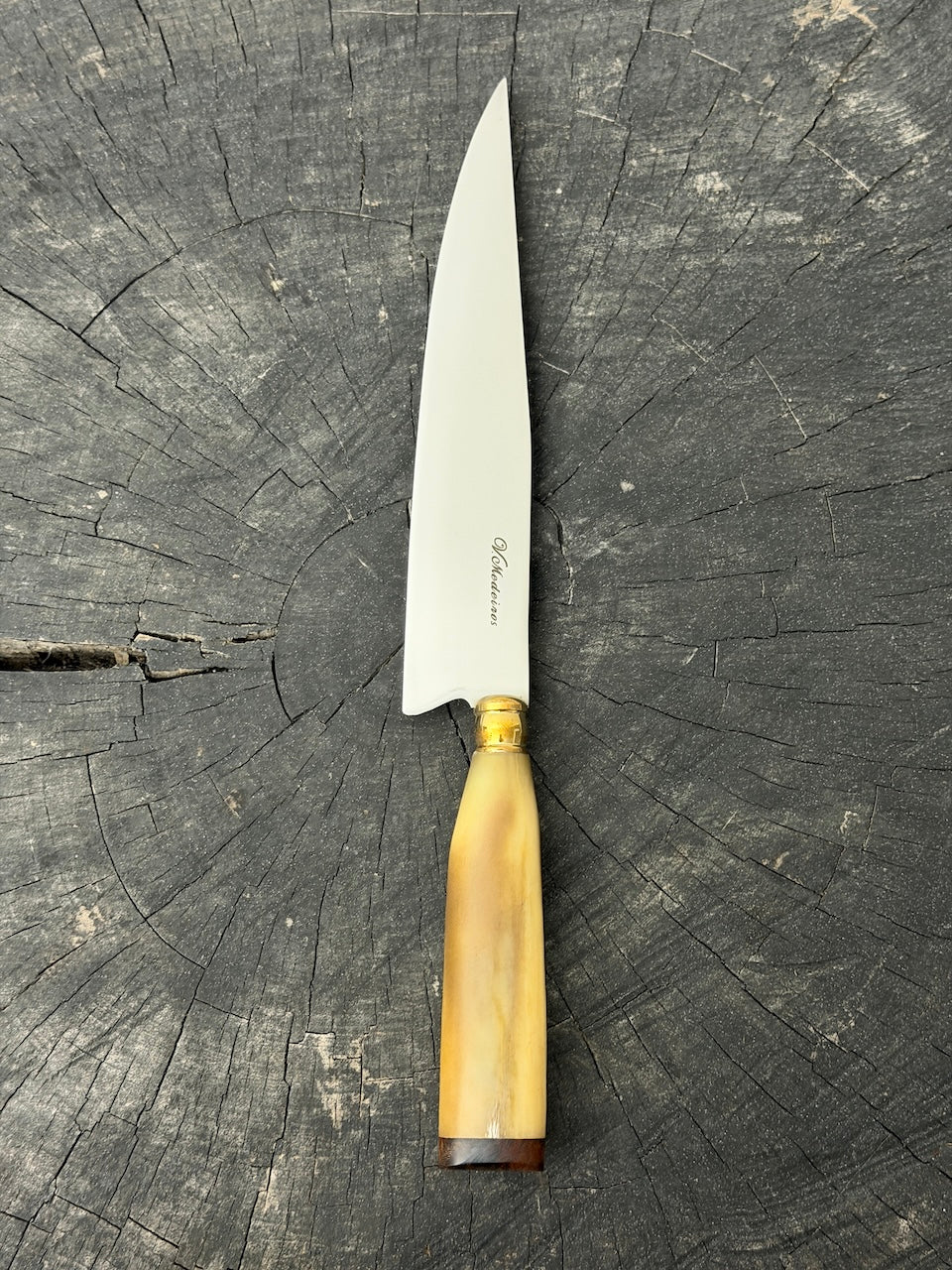 8" Chef Knife, Ostrich Bone, SS440 - 200mm