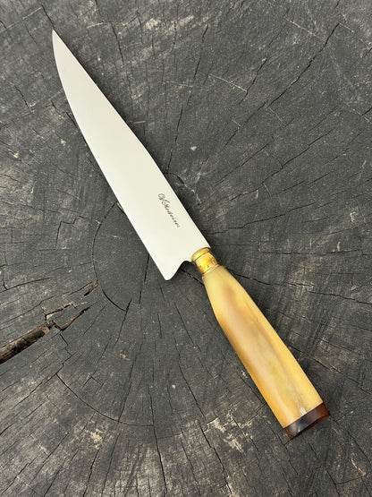 8" Chef Knife, Ostrich Bone, SS440 - 200mm