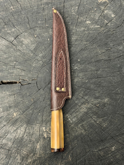 8" Chef Knife, Ostrich Bone, SS440 - 200mm