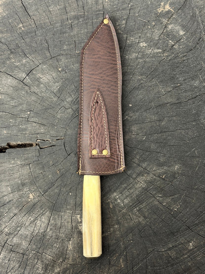 9" Bunka Pro Knife, Ostrich Bone, SS440 - 220mm
